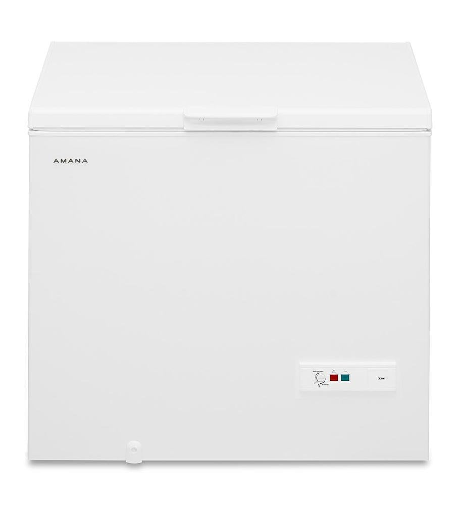Amana - 9 Cu. Ft. Chest Freezer with Basket - White Model: AQC0902LW