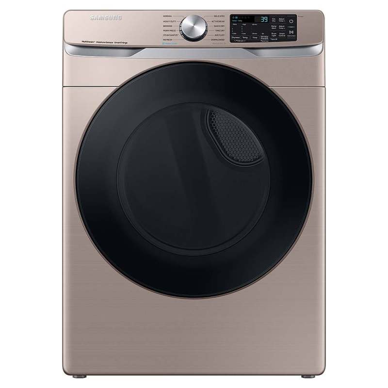 Samsung 7.5 cu. ft. Smart Gas Dryer with Steam Sanitize+ in Champagne - DVG45B6300C/A3