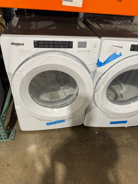 Whirlpool 7.4 cu.ft Front Load Heat Pump Dryer with Intiutitive Touch Controls, Advanced Moisture Sensing WHD560CHW