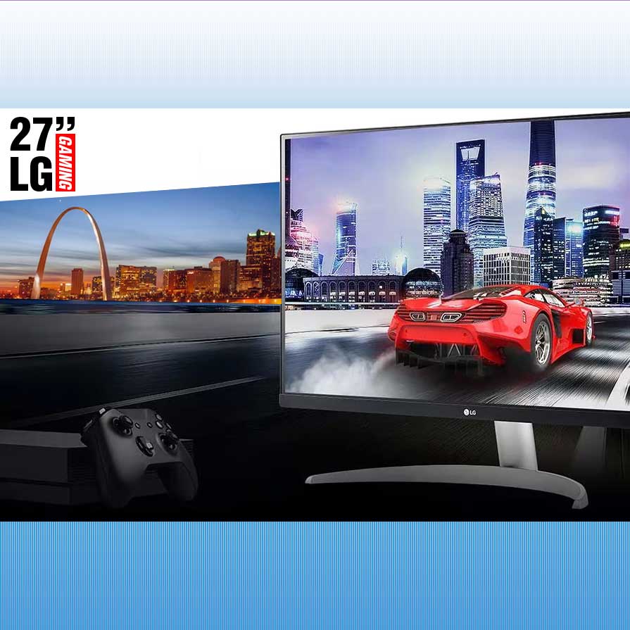 27โ LG Computer Gaming Monitor in UHD 27UP600-W