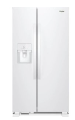 Whirlpool 36-inch Wide Side-by-Side Refrigerator - 25 cu. ft. WRS325SDH(Z/W/B/V)