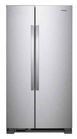 Whirlpool 36 Inch Freestanding Side by Side Refrigerator with 25.07 Cu. Ft. Total Capacity WRS315SNH(M/W)