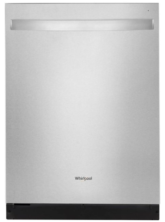 Whirlpool - Top Control Built-In Dishwasher with 3rd Rack and 51 dBa - Stainless steel WDT730HAMZ