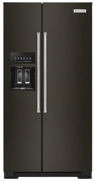 KitchenAid 36 Inch Counter Depth Side by Side Refrigerator with 22.6 Cu. Ft. Capacity KRSC703H(B/P)S