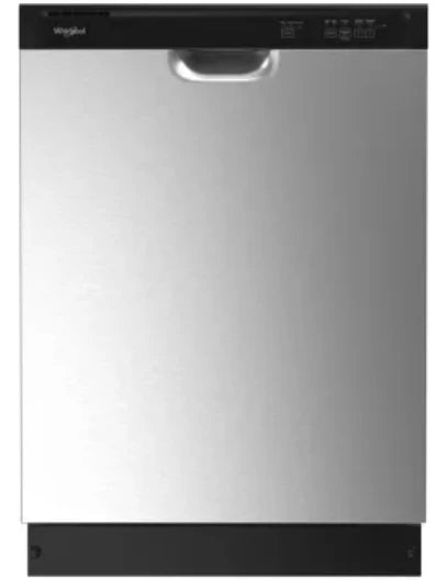 Whirlpool WDF332PAMS 24 Inch Full Console Dishwasher. 59 dBA, Energy Star®: Stainless Steel
