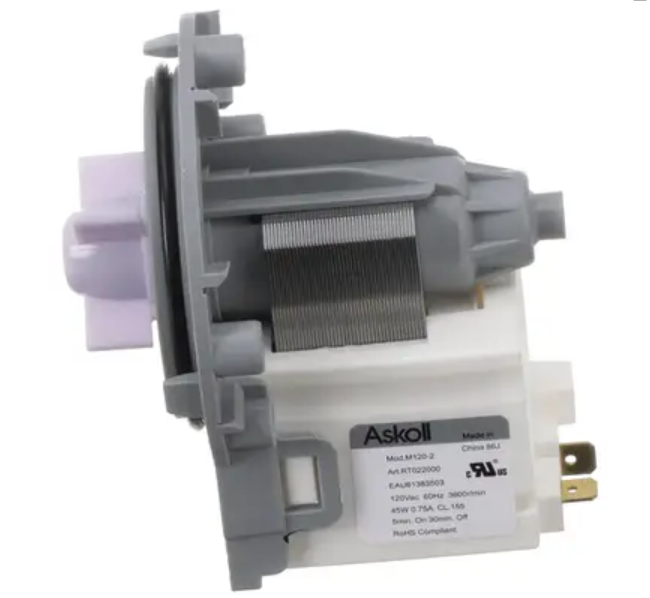 LG OEM EAU61383503 Washer Circulation Pump Ac Motor Assembly