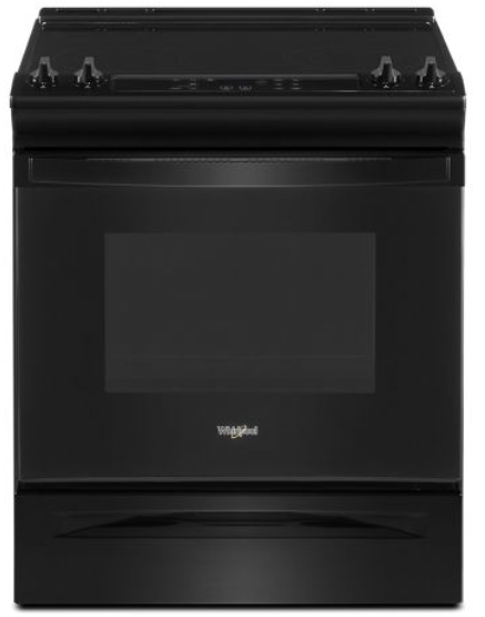 Whirlpool® 34" Tall Range with Self Clean Oven Cycle WEE515S0LB