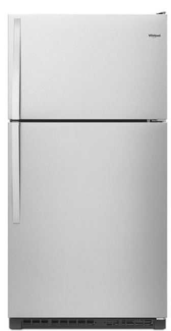 WRT311FZDZ Whirlpool 33-inch Wide Top Freezer Refrigerator - 20 cu. ft.