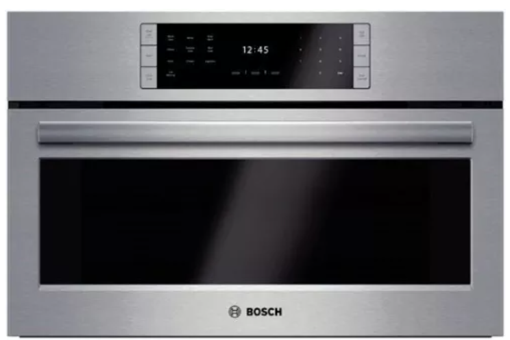 Bosch Benchmark Series HSLP451UC 30 Inch Single Steam Electric Wall Oven with 1.4 cu. ft. Oven Capacity, Steam Assist Clean, 1.4 qt. Water Tank, Perfect Reheating, Delay Start, Timer, and ADA Compliant