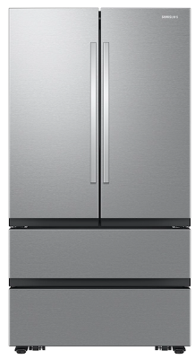Samsung - 31 cu. ft. 4-Door French Door Smart Refrigerator with Dual Auto Ice Maker - Stainless Steel RF31CG7200SR