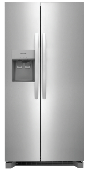 Frigidaire FRSS2323A(S/W) 22.3 Cu. Ft. 33" Standard Depth Side by Side Refrigerator