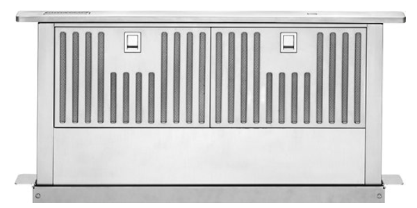 KitchenAid - Specialty Series 30" Telescopic Downdraft System - Stainless Steel KXD4630YSS