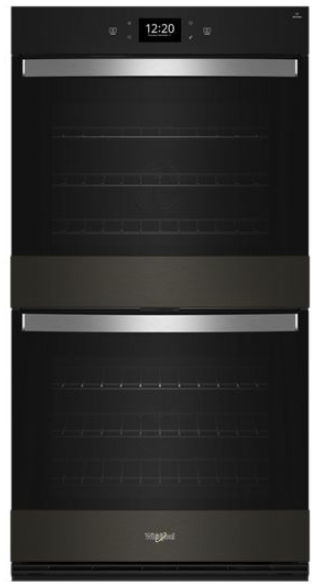Whirlpool 10.0 Cu. Ft. Double Smart Wall Oven with Air Fry WOED7030PV
