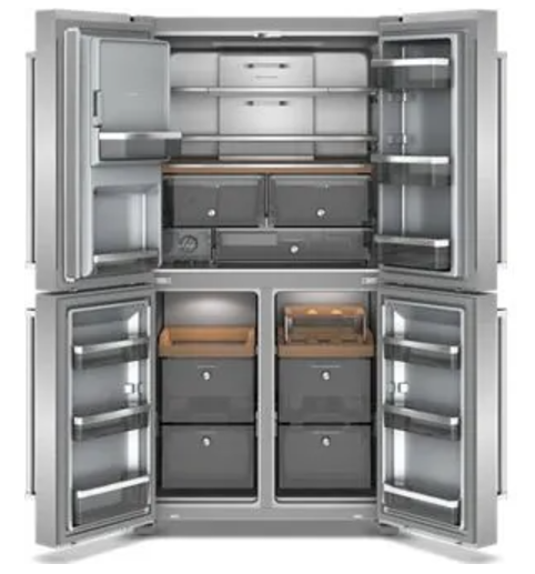KitchenAid KRQC736RPS 36 Inch Freestanding French Door Refrigerator