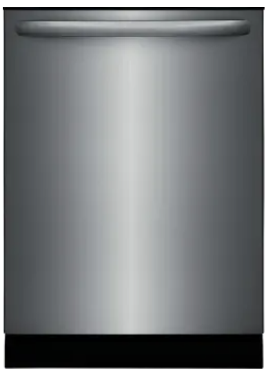 Frigidaire FDPH4316AS 24 Inch Fully Integrated Dishwasher with 14 Place Settings, 4 Wash Cycles, 52 dBA, PVC Coated Racks, MaxDry™, DishSense® Sensor, NSF® Certified, and Energy Star®: Stainless Steel