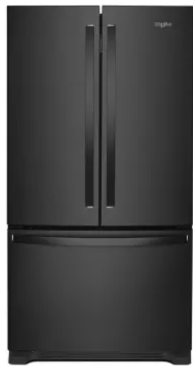 Whirlpool WRF535SWH(B/W/V/Z) 36 Inch French Door Refrigerator with 25 Cu. Ft. Capacity