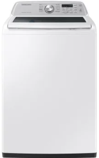 Samsung 27 Inch Smart Top Load Washer with 4.7 cu. ft. Large Capacity, Active Water Jet, Wi-Fi Connectivity, 10 Preset Washing, Vibration Reduction Technology and Soft Close Lid WA47CG3500A(V/W)