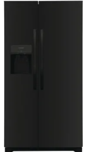 Frigidaire FRSS2623A(W/B) 36 Inch Freestanding Side by Side Refrigerator with 25.6 Cu. Ft. Total Capacity, EvenTemp™ Cooling System, Fresh Storage Crispers, Ice Maker, Filtered Water/Ice Dispenser, PurePour™ Water Filter, NSF and Energy Certified