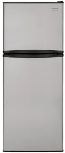 Haier HA10TG21S(B/S/W) 24 Inch Counter-Depth Top Freezer Refrigerator with 9.8 Cu.Ft. Total Capacity, 2 Spill Proof Glass Shelves, Humidity Controlled Crisper, LED Interior Lighting, 3 Door Bins, 1 Freezer Shelf, 2 Freezer Door Bins and ADA Compliance