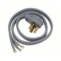 WX09X10002 4' 30AMP 3 WIRE DRYER CORD WX09X10002