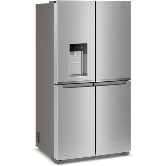 Whirlpool WRQC7836RZ 36 Inch Counter-Depth 4-Door French Door Refrigerator with 19.1 Cu.ft. Capacity. In-Door-Ice® and Water, Auto Ice Maker, and ENERGY STAR®