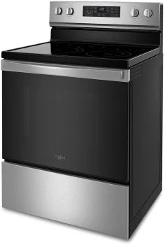 Whirlpool WFE550S0LZ 30 Inch Freestanding Electric Range with 5 Radiant Elements, 5.3 Cu. Ft. Capacity