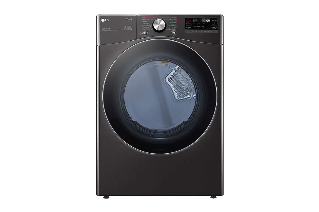 LG 7.4 cu. ft. Ultra Large Capacity Smart wi-fi Enabled Front Load Electric Dryer with TurboSteam™ and Built-In Intelligence (DLEX4200B)