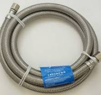 1405RFSS Supco ¼" COMP X ¼" COMP 60" Stainless Steel Hose