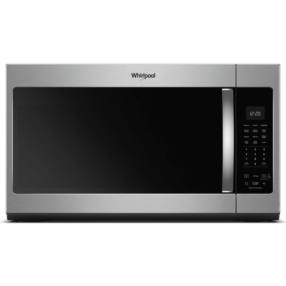 Whirlpool 1000W Microwave Hood Combo - 1.9 cu ft - Stainless Steel - WMH32519HZ