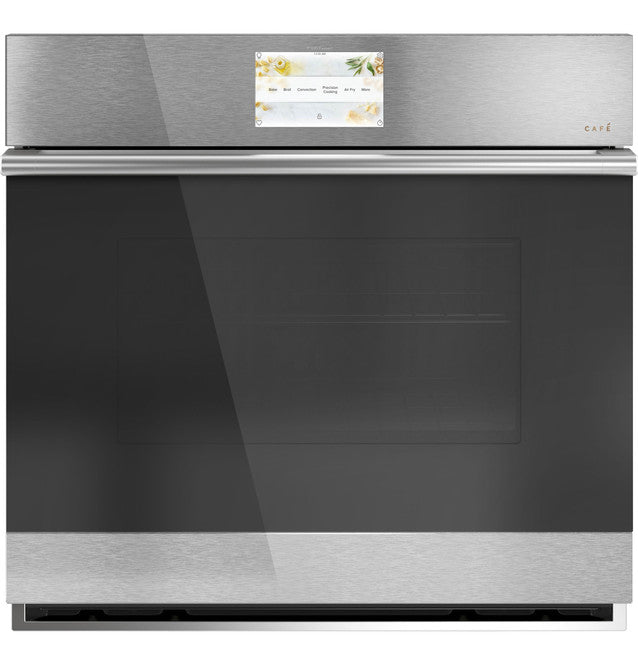 GE Café™ 30" Smart Single Wall Oven with Convection in Platinum Glass CTS70DM2NS5