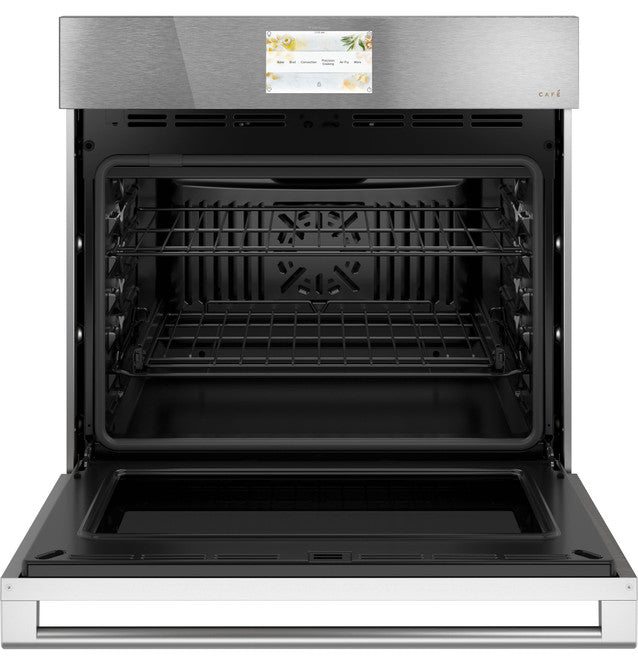 GE Café™ 30" Smart Single Wall Oven with Convection in Platinum Glass CTS70DM2NS5