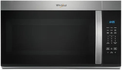 Whirlpool WMMS3130RS 1.7 cu. ft. Over-the-Range Microwave Oven with 1,000 Watts: Stainless Steel
