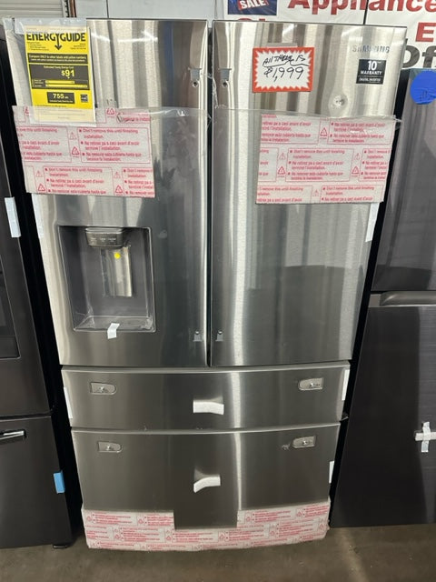 Samsung (RF28R7201SR) 36 Inch 4 Door Smart Refrigerator with 28 Cu. Ft. Capacity