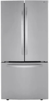 LG (LRFCS25D3S) 33 Inch 3-Door French Door Refrigerator with 25.1 Cu. Ft. Capacity