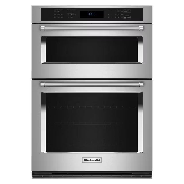 KitchenAid® KOEC430RSS 30" Combination Microwave Wall Oven with Air Fry Mode