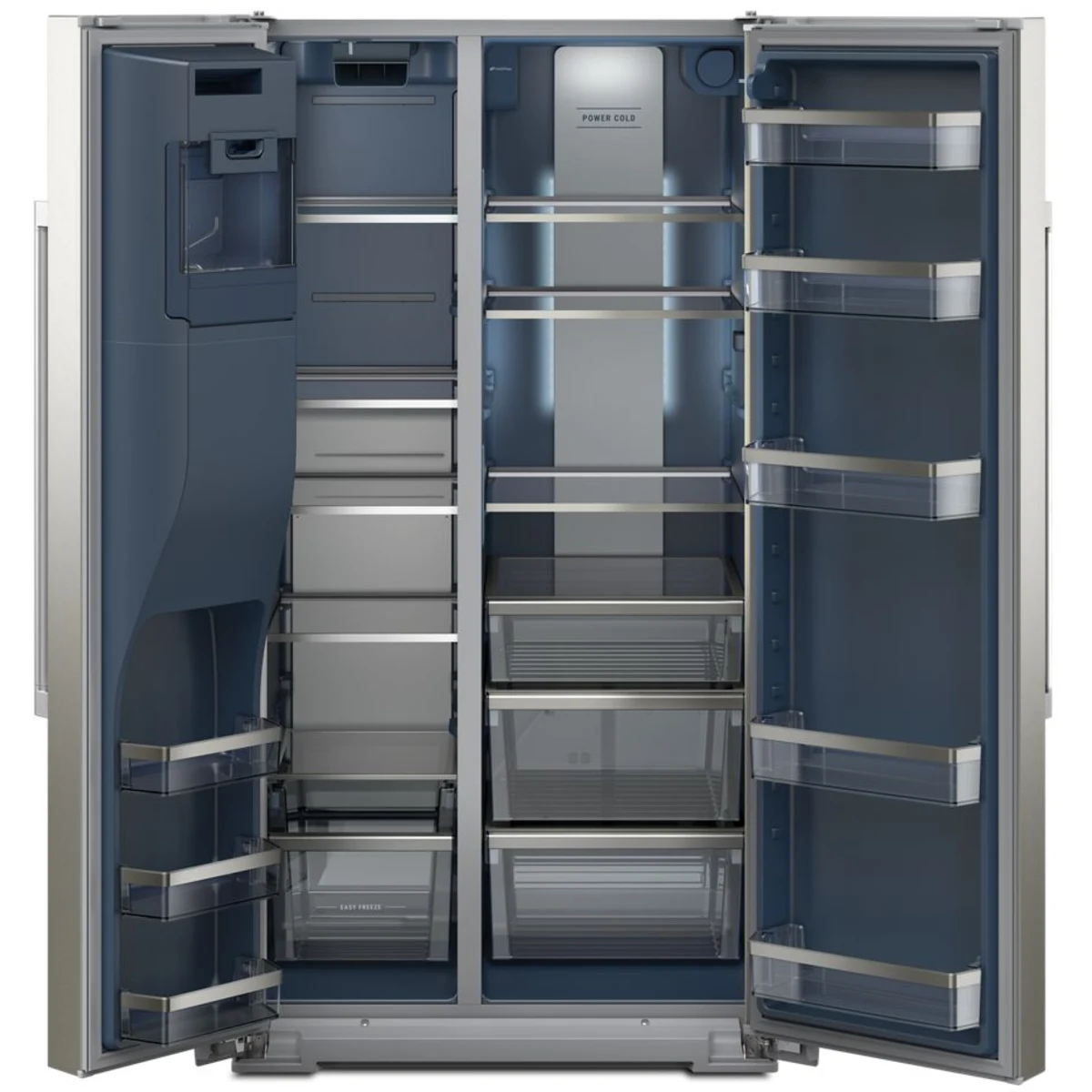 Maytag MRSC6636RZ 36 Inch Counter-Depth Side-by-Side Refrigerator with 20.8 Cu. Ft. Capacity. External Ice/Water Dispenser, and ADA Compliant