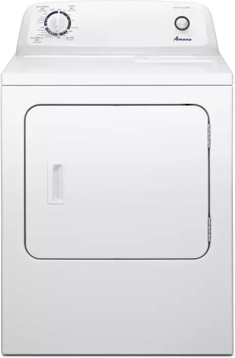 NED4655EW Amana 6.5 cu. ft. Electric Dryer with Wrinkle Prevent Option