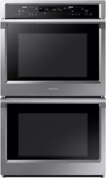 Samsung 30" Smart Double Wall Oven with Steam Cook in Stainless Steel (NV51K6650DS)