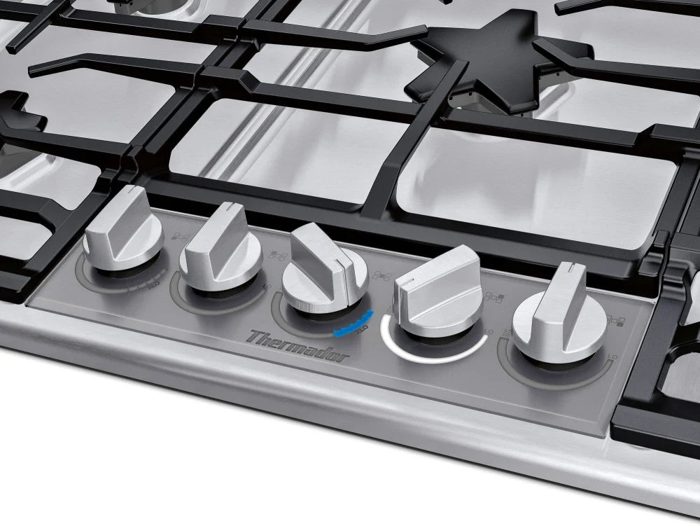 Thermador Masterpiece Series SGSXP365TS 36 Inch Gas Cooktop with 5 Star® Burners