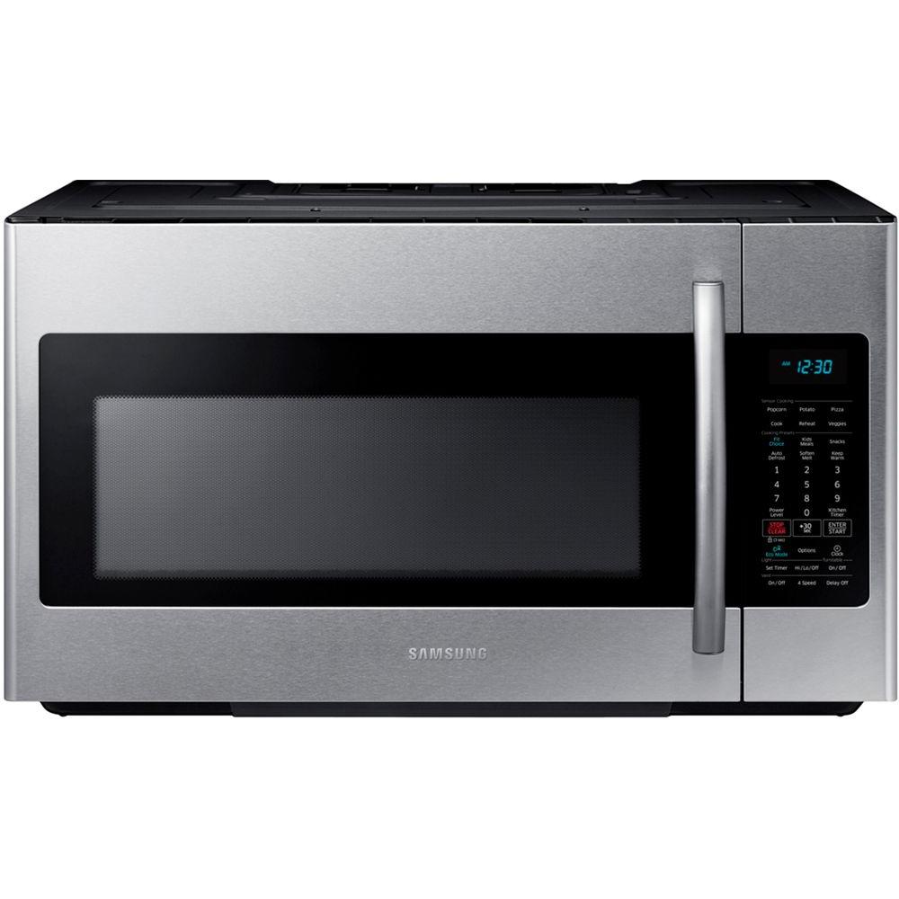 Samsung 1000W Over-the-Range Microwave - 1.8 cu ft - Stainless Steel -ME18H704SFS/AA