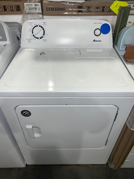 NED4655EW Amana 6.5 cu. ft. Electric Dryer with Wrinkle Prevent Option