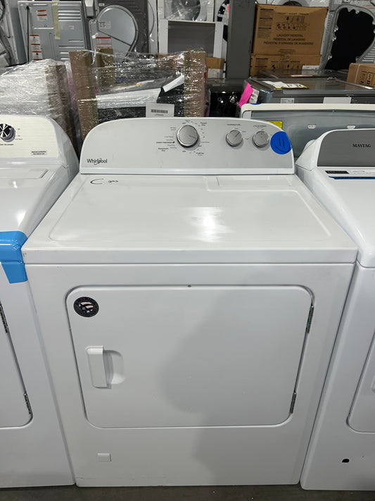 WGD4950HW Whirlpool 7.0 cu. ft. Top Load Gas Dryer with AutoDry™ Drying System