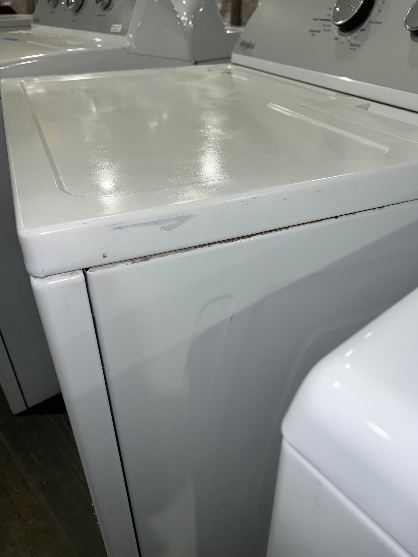 WGD4950HW Whirlpool 7.0 cu. ft. Top Load Gas Dryer with AutoDry™ Drying System