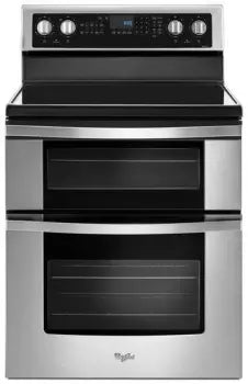 Whirlpool WGE745C0FS 30 Inch Electric Range with 5 Radiant Elements, 6.7 cu. ft. True Convection Oven