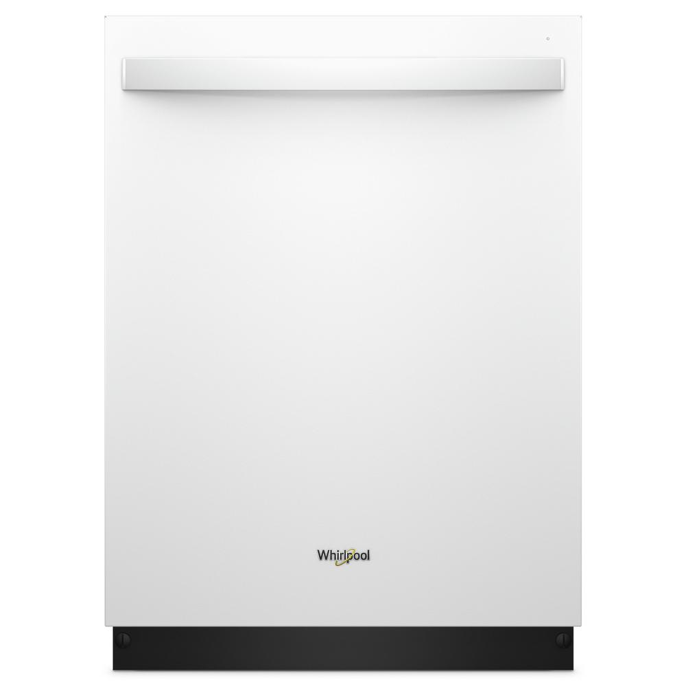 Whirlpool Stainless Steel Tub Dishwasher with TotalCoverage Spray Arm - White WDT750SAHW