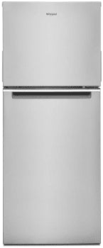 Whirlpool WRT112CZJZ 24 Inch Counter-Depth Top Freezer Refrigerator with 11.6 Cu Ft. Capacity. EZ Connect Icemaker Compatible, and ADA Compliant: Fingerprint Resistant Stainless Steel