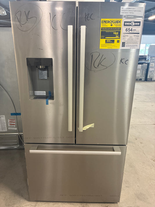 Bosch 21.6 cu. ft. Counter Depth French Door Refrigerator - Stainless Steel