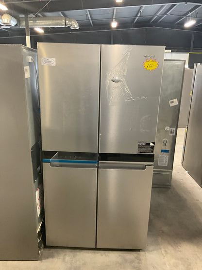 Whirlpool Refrigerator: 36-inch Wide Counter Depth 4 Door Refrigerator - 19.4 cu. ft. WRQA59CNKZ