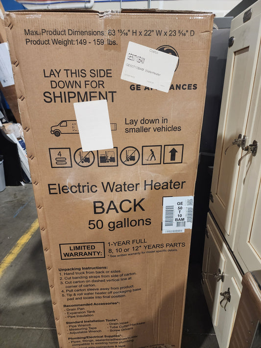 GE® 50 Gallon Tall Electric Water Heater (GE50T10BAM)