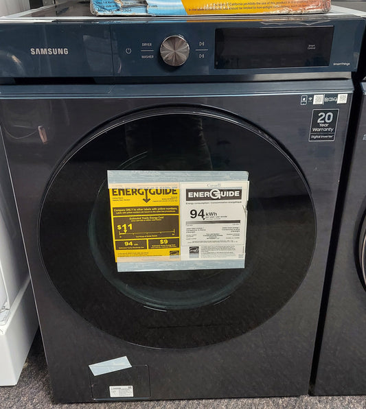 Samsung Bespoke 5.3 cu. ft. Large Capacity Front Load Washer with Super Speed Wash and AI Smart Dial (WF46BB6700AD)